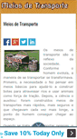 Mobile Screenshot of meios-de-transporte.info