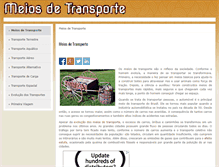 Tablet Screenshot of meios-de-transporte.info